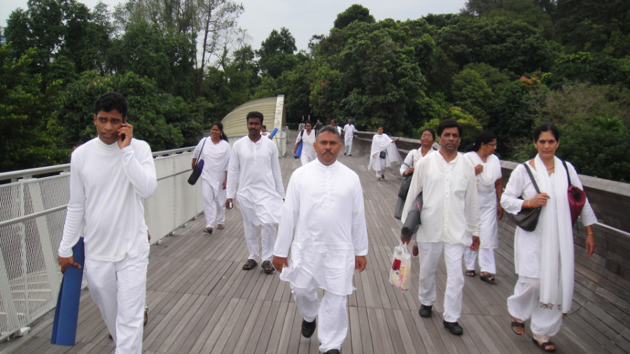 20 Divine Souls at Henderson Wave Bridge Walkway